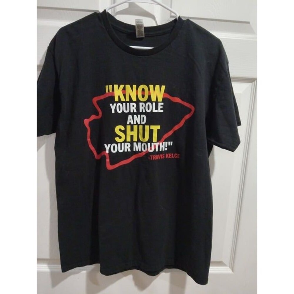 Travis KELCE Quote T-Shirt Size L